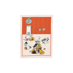 Moomin Kitchen Towel Holiday Rush, Moomin Arabia