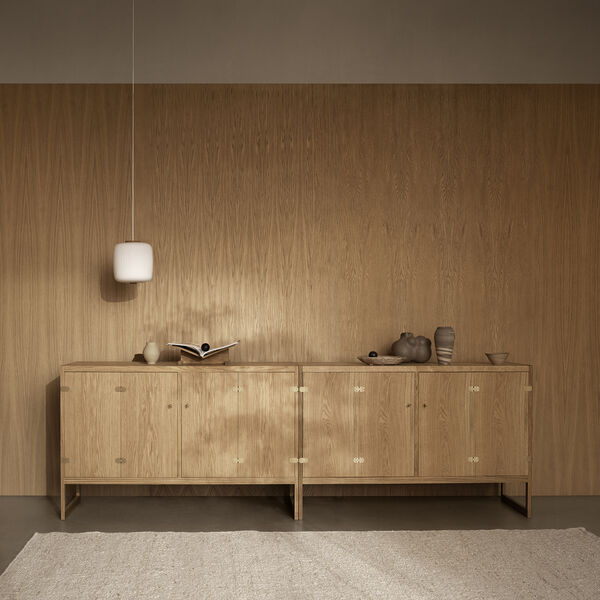 BM0057 Cabinet, oiled oak, Carl Hansen & Søn