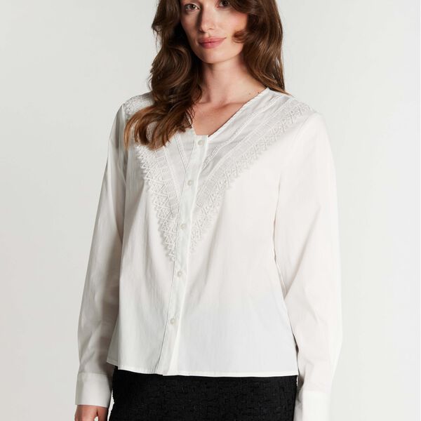 7266RDFPrylora shirt, white, RUE de FEMME