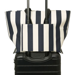 Day Travel Stripe Bag, navy blazer, DAY ET