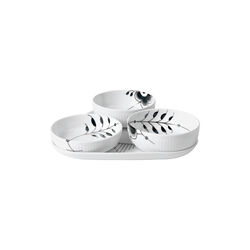 Black Fluted Mega Serving Set, Royal Copenhagen