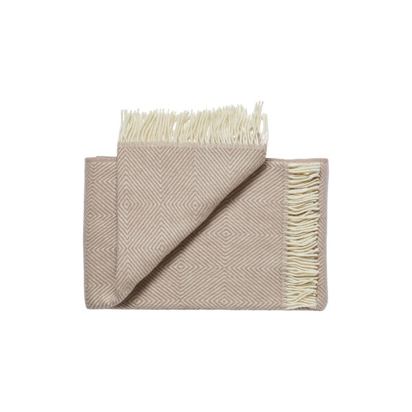 Fan&oslash; Throw, 1927 dusty rose, Silkeborg Uldspinderi