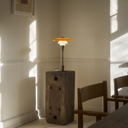 PH 3/2 Table Lamp Centenary Edition, amber/opal white, Louis Poulsen