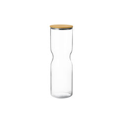 ALFREDO storage canister X-large 2 L, glass/yellow, Georg Jensen