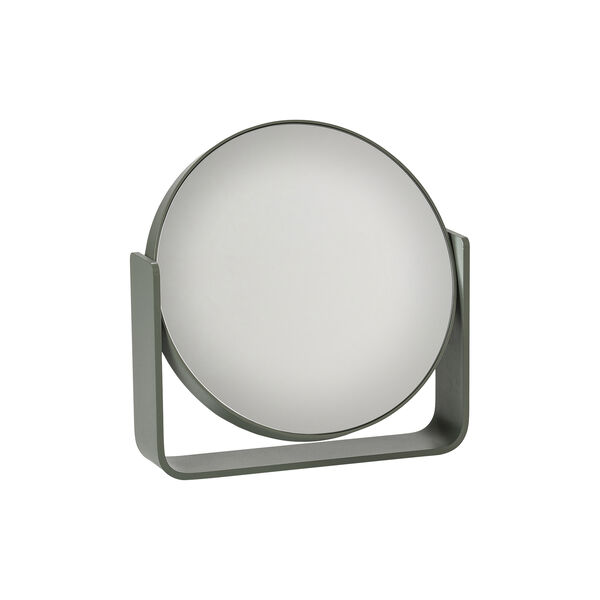 Table Mirror with 5x magnification ume, olive green Table Mirror with 5x magnification ume, olive green, Zone Denmark