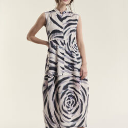 Harukaze sleeveless dress, zebra rose, BITTE KAI RAND