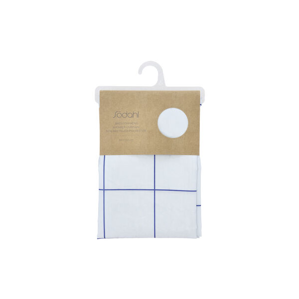 Vista Shower Curtain, linen blue Vista Shower Curtain, linen blue, Södahl