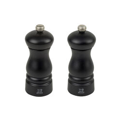 Clermont Salt & Pepper Grinder Set 13 cm, black, Peugeot