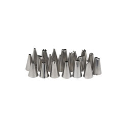 Mini piping tip set 20 pcs, Blomsterbergs