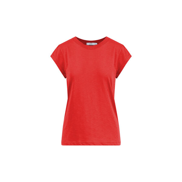 CC Heart Basic T-shirt, berry red, Coster Copenhagen