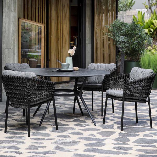 Ocean Chair, dark grey, Cane-line