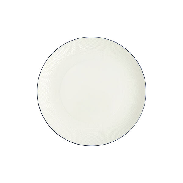 Gio Plate 28 cm, white/blue line, Wedgwood