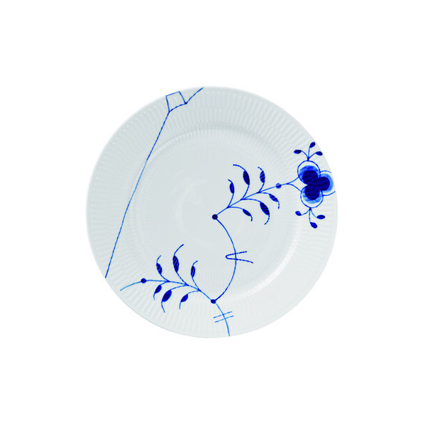 Blue Fluted Mega Plate &Oslash; 27 cm, No. 9, Royal Copenhagen