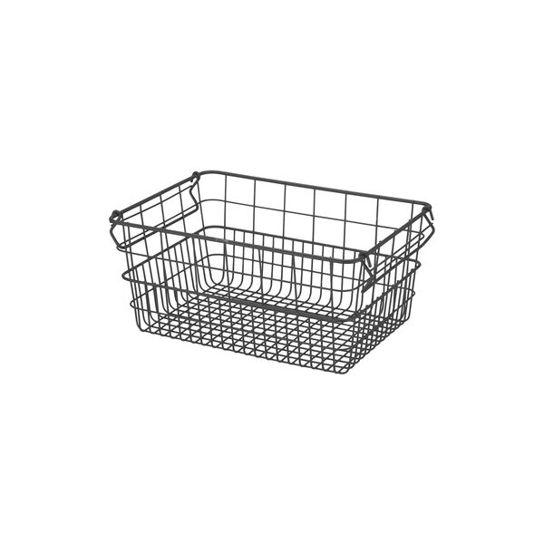 KAGO Storage basket Square M, anthracite, Blomus