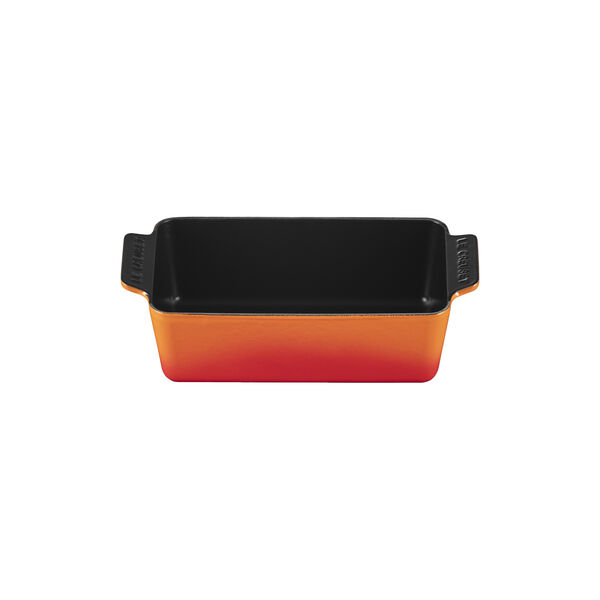 Cast iron loaf pan 23 cm, volcanic, Le Creuset