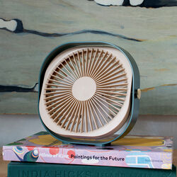 Fantastic Portable Fan, green, Printworks