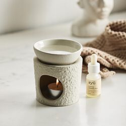 Aroma burner, off-white, AYU