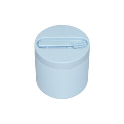 Travel Thermo lunch box, light blue, Design Letters