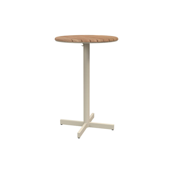 Pelagus High Table, light ivory, Fritz Hansen