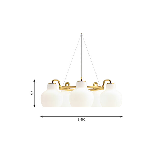 VL Ring Crown 5, Louis Poulsen