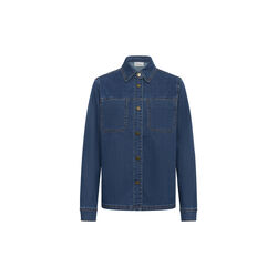 Denim Shirt MWAnn 115 | Medium Clear Blue Wash | Blouse, My Essential Wardrobe