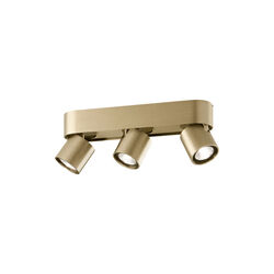 AURA C3 Ceiling Light, brass, LIGHT-POINT