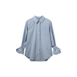 AbbySW Shirt, blue striped, Sofie Schnoor