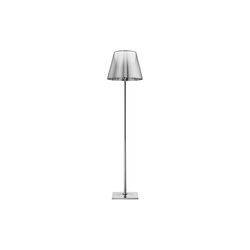 Ktribe F2 Floor Lamp, aluminized silver, Flos