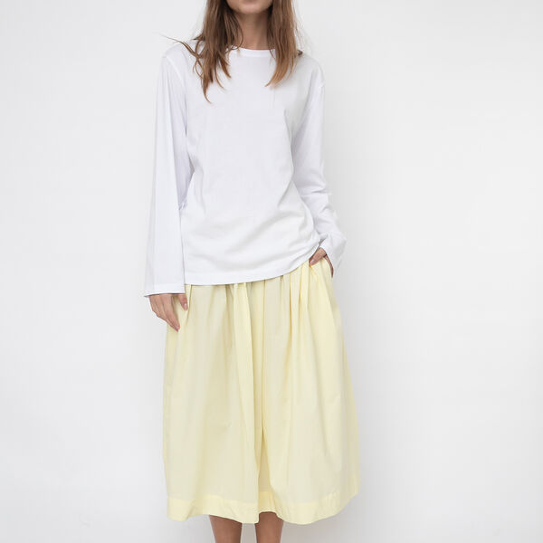 Freya Longsleeve T-Shirt, white, Studio Feder