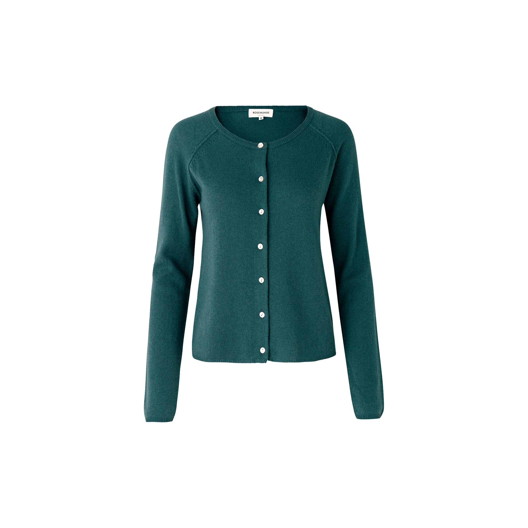 Teal on sale cashmere cardigan