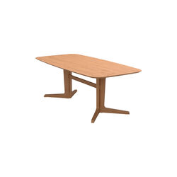 BPS201 Holmen Dining Table, oiled oak, Bernh. Pedersen & Søn
