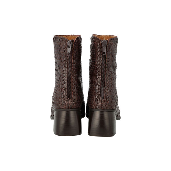 Bootie, dark brown braid Bootie, dark brown braid, ANGULUS