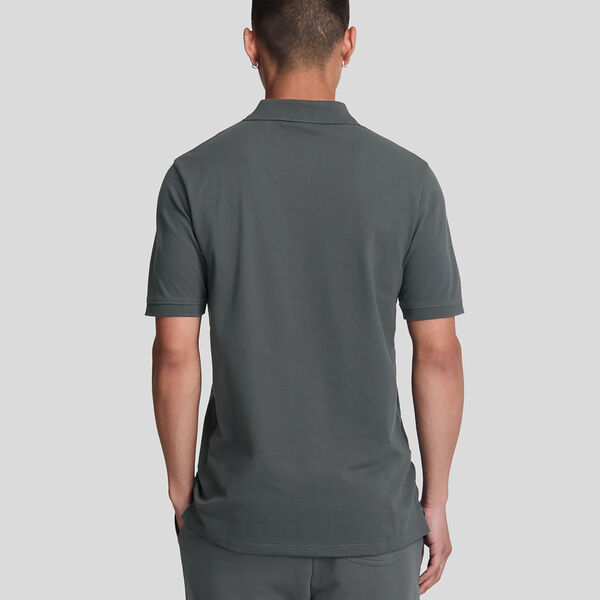 Plain Polo Shirt, gunmetal Plain Polo Shirt, gunmetal, Lyle & Scott