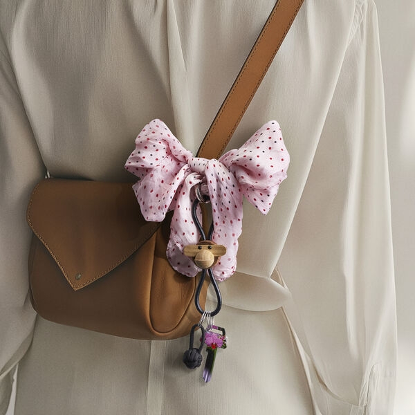 Monkey Keychain, black, Kay Bojesen Denmark