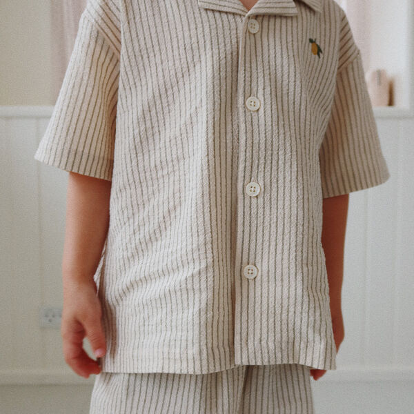 Elliot Shorts, tea stripe, Konges Sløjd