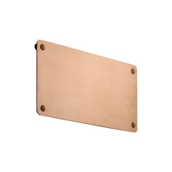 R&Oslash;RHAT Nameplate, copper raw, LIGHT-POINT