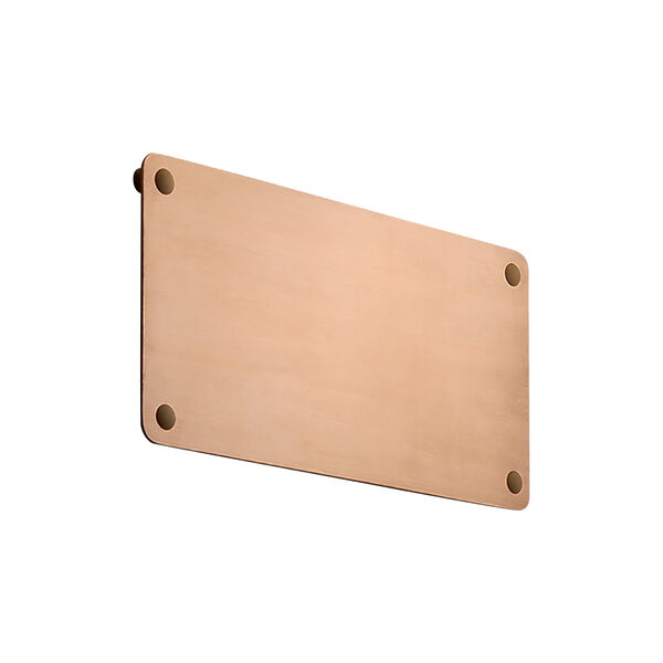 RØRHAT Nameplate, copper raw, LIGHT-POINT