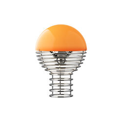 Wire Portable Table Lamp, orange, Verpan