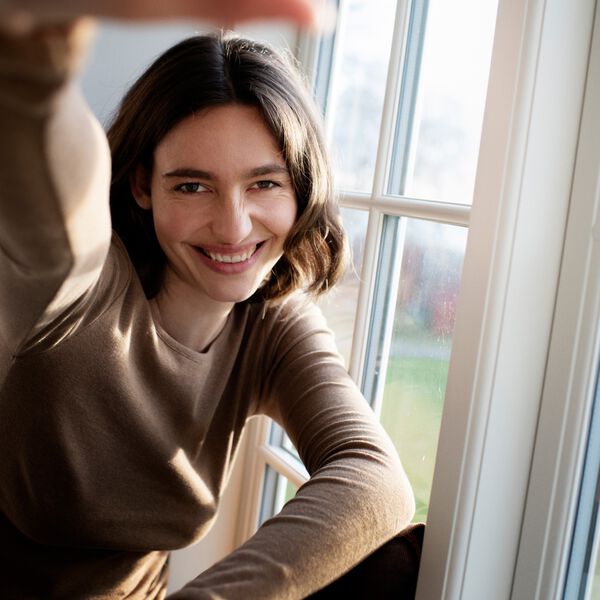 Slim Tee, almond Slim Tee, almond, Serendipity