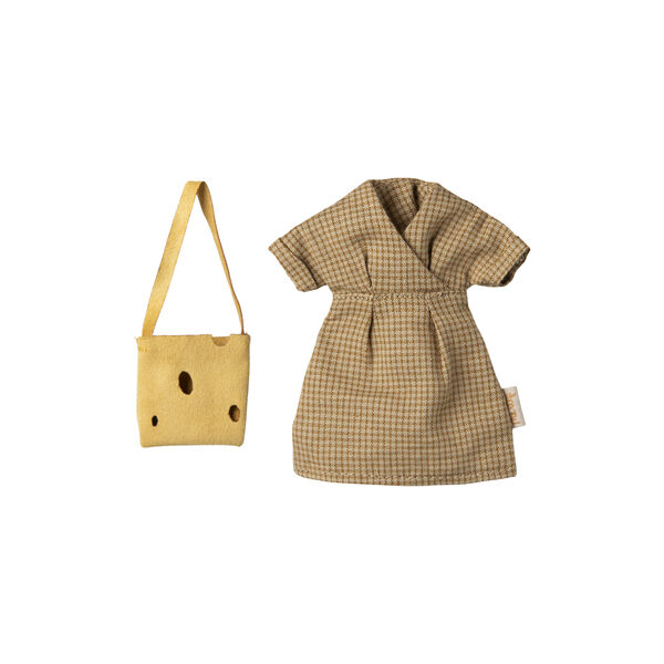 Dress and Bag for Mum Mouse, Maileg