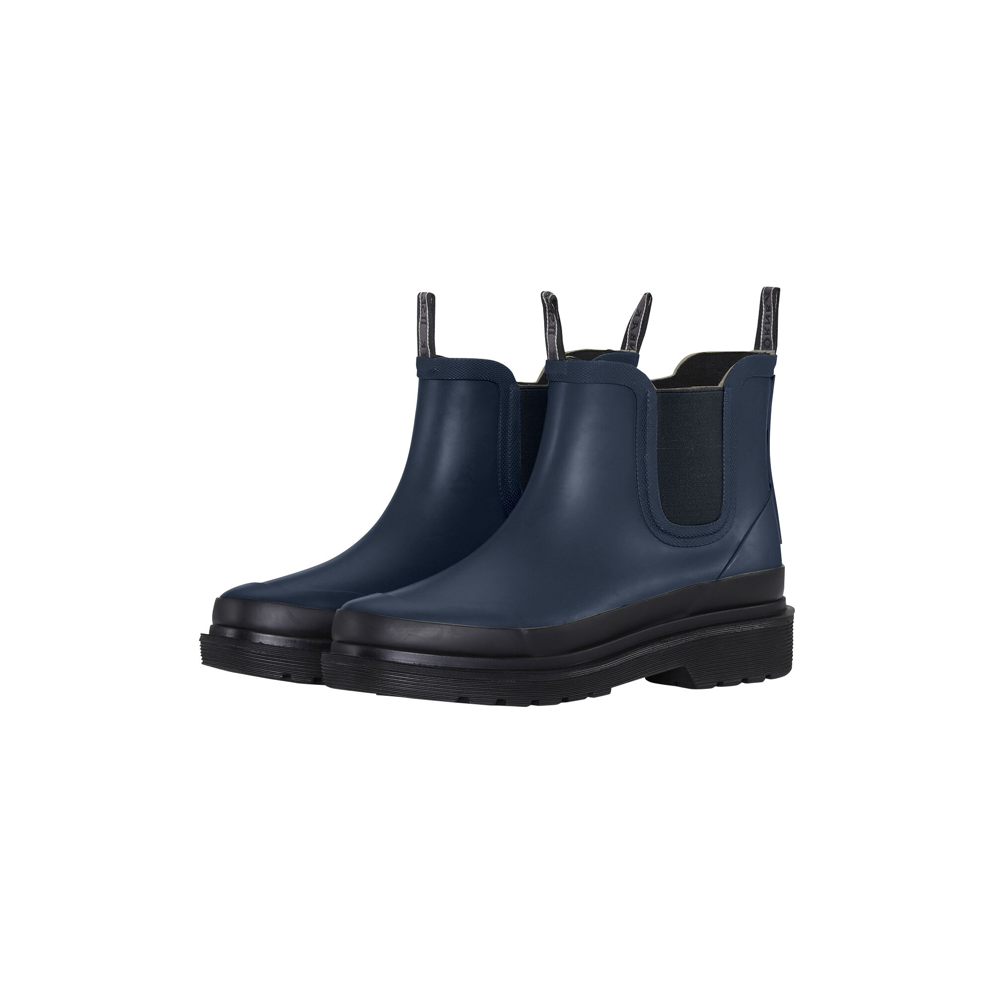 Short Rubber Boots dark indigo