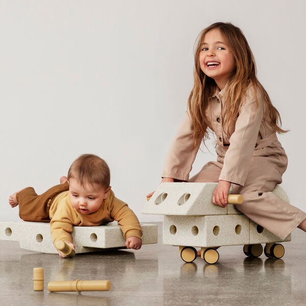 Explorer Set, sand grey/honey yellow Explorer Set, sand grey/honey yellow, MODU