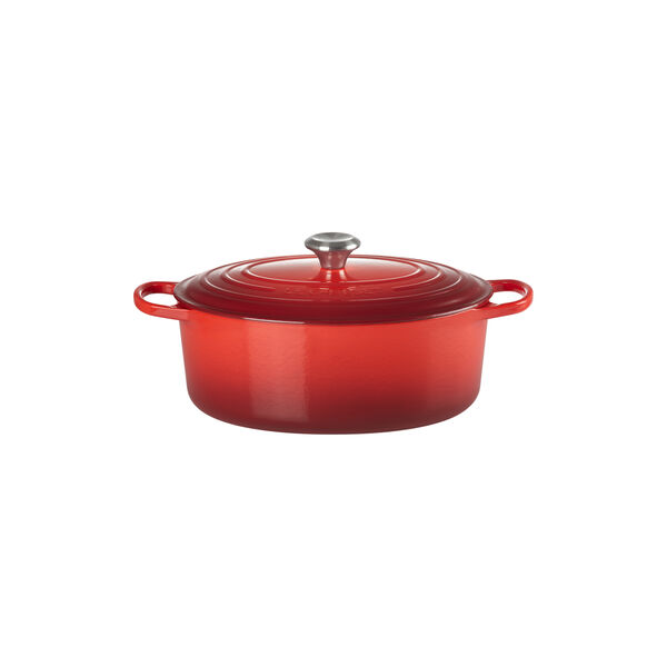 Signature Oval Casserole 6,3 L, cerise, Le Creuset