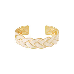 VENUS Bracelet, white sand, bangle up