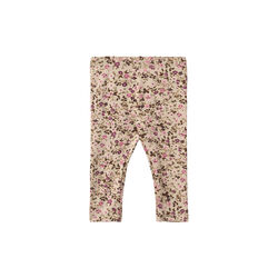 Leggings Jules, soft sand flower wine, Wheat