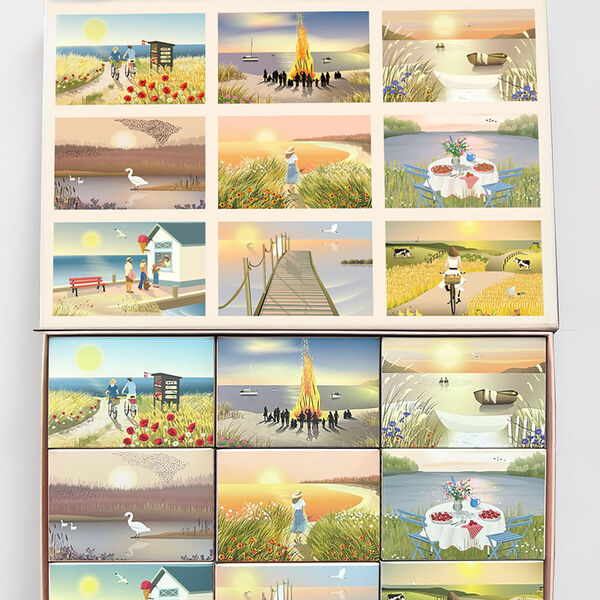 Summer Moments 9 small puzzles, ViSSEVASSE