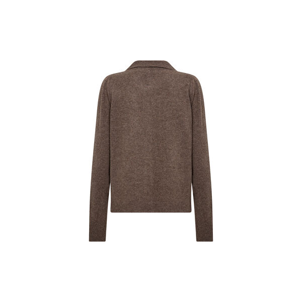 LR-ELOISE 12 Pullover, coffee melange, Leveté Room