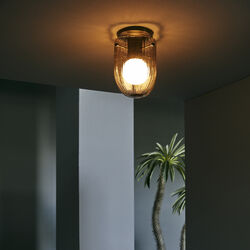 Seine Ceiling Lamp, smoke, GUBI