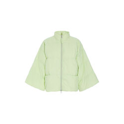 Feather down jacket with collar, lime cream, BITTE KAI RAND