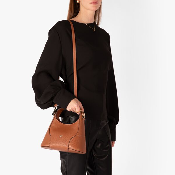 Hazel Handbag | Cognac Brown, Aigner
